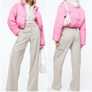 NWT H&M Straight Cargo Pants